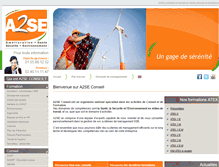 Tablet Screenshot of a2seconseil.fr